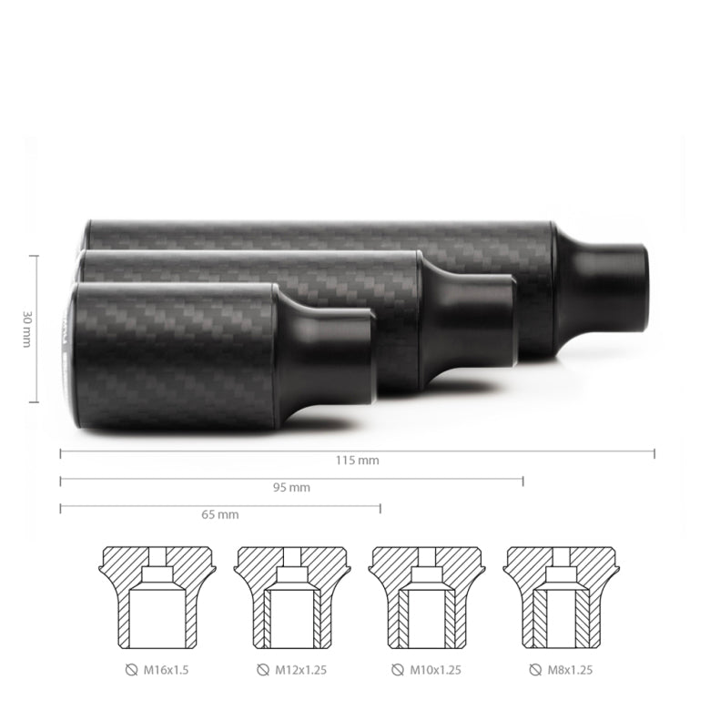 NUKE CARBON GEAR LEVER - MATT