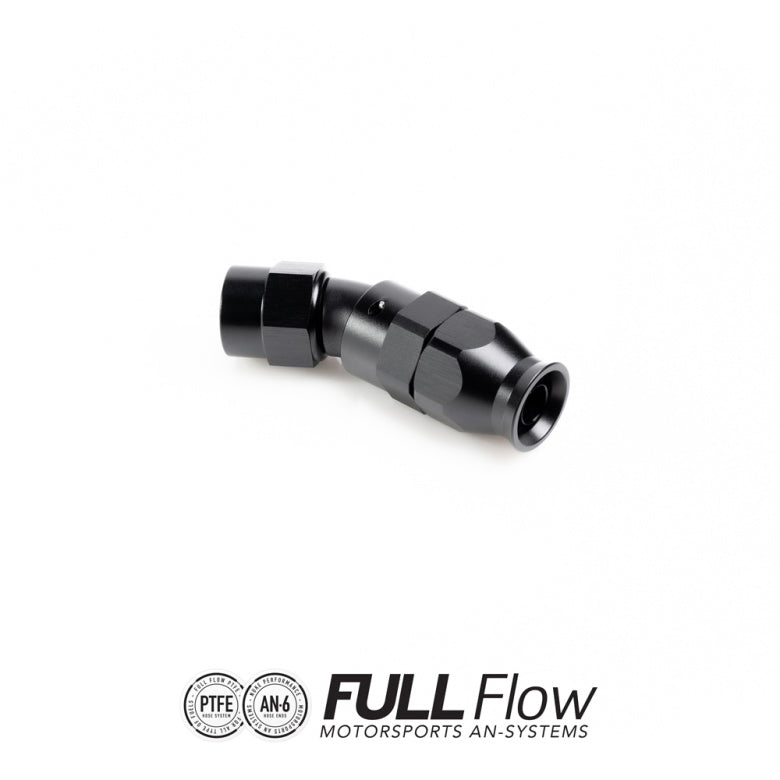 NUKE - FULL FLOW - PTFE - 30° HOSE END