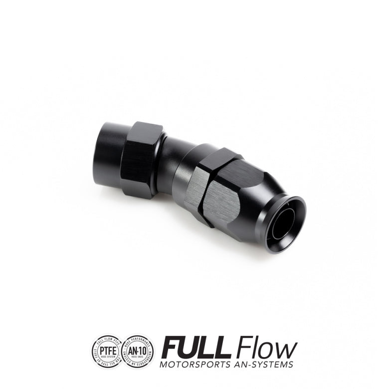 NUKE - FULL FLOW - PTFE - 30° HOSE END
