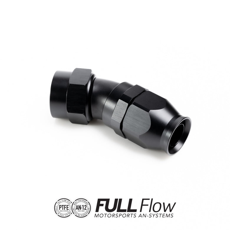 NUKE - FULL FLOW - PTFE - 30° HOSE END