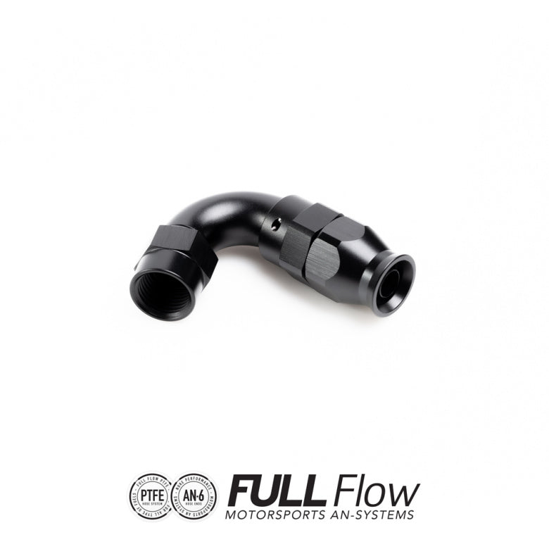 NUKE - FULL FLOW - PTFE - 120° HOSE END