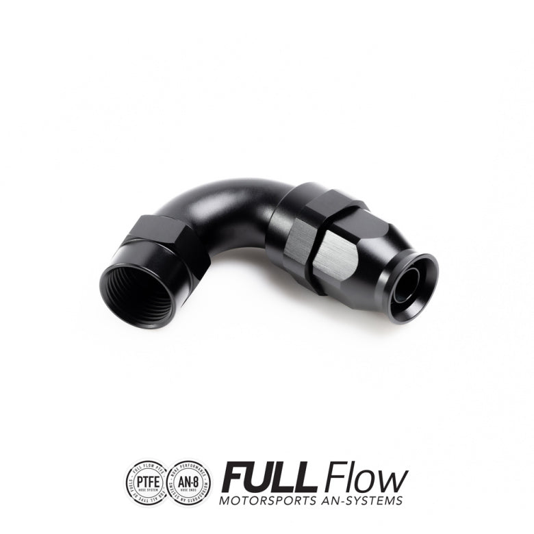 NUKE - FULL FLOW - PTFE - 120° HOSE END