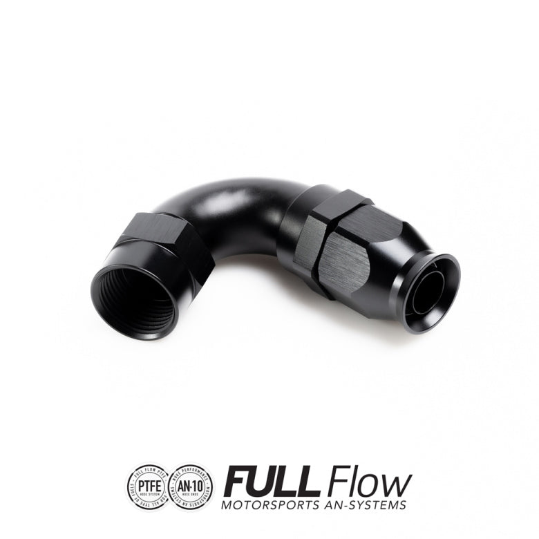 NUKE - FULL FLOW - PTFE - 120° HOSE END