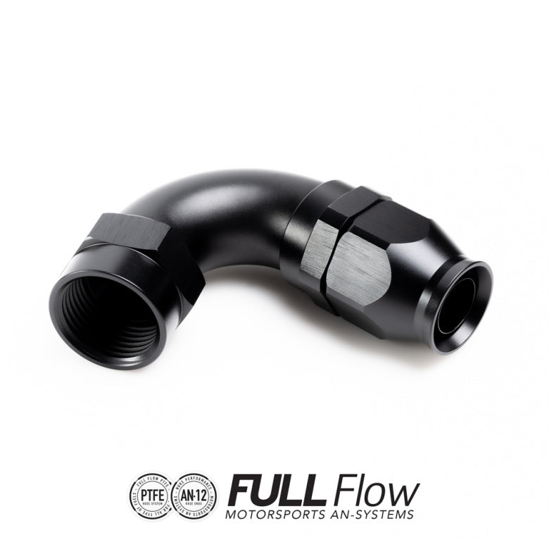 NUKE - FULL FLOW - PTFE - 120° HOSE END