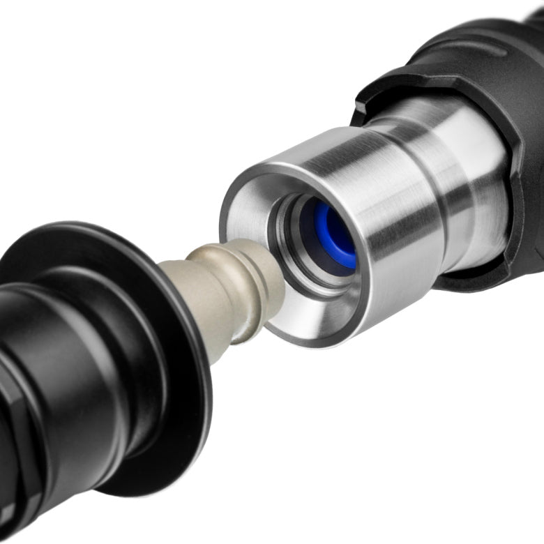 NUKE - Air Jack - VALVE WITH MALE CONNECTOR - AN6