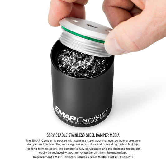 NUKE - EMAP Canister - Exhaust Backpressure Damper