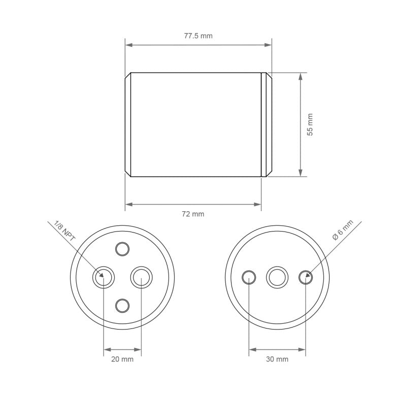 NUKE - EMAP Canister - Exhaust Backpressure Damper