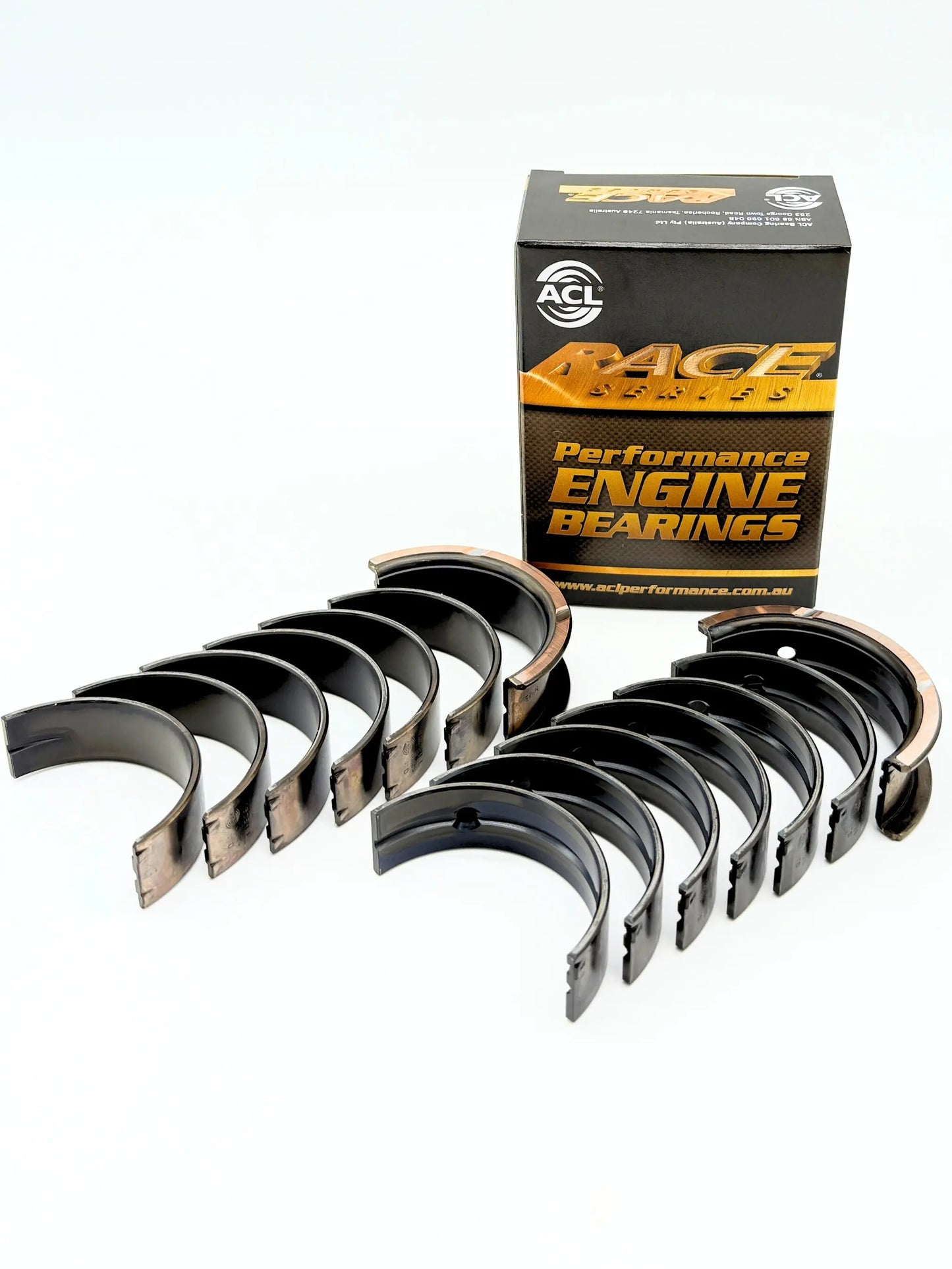 ACL Main bearing set (ACL Race Series) with 0.025mm (0.001”) extra clearance (7M1532HX-STD)