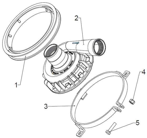 Davies Craig EWP Mounting Bracket suits 115-130-150