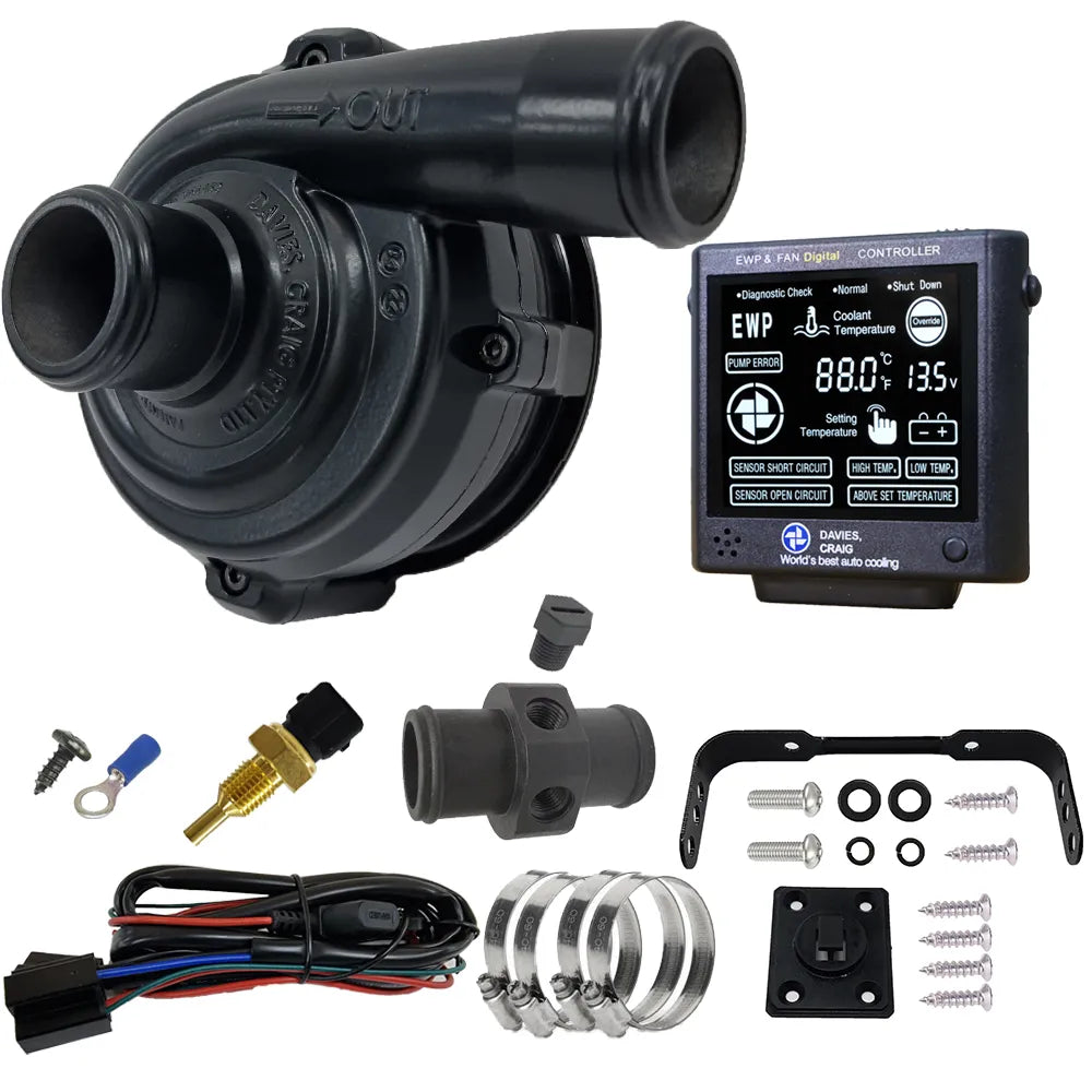 Davies Craig EWP80 Alloy Combo - Remote Electric Water Pump & Controller (12V)
