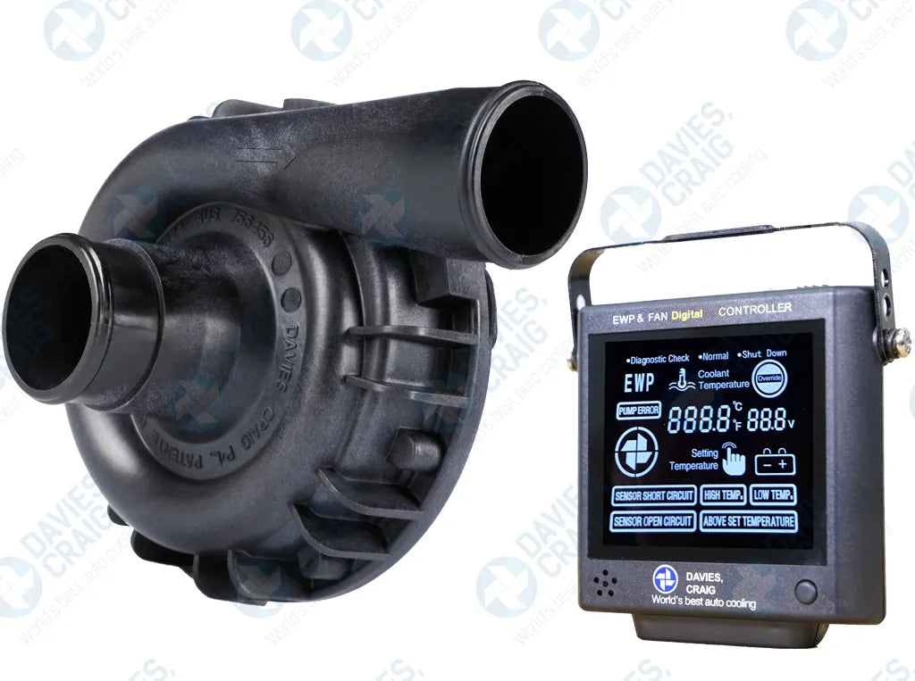 Davies Craig EWP115 Nylon Combo - Remote Electric Water Pump & Controller (12V)