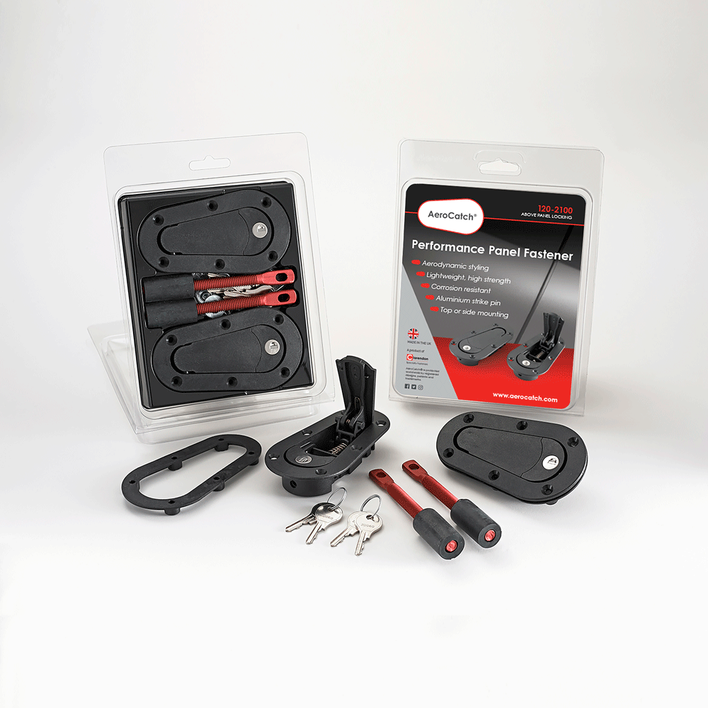 AeroCatch® - HOOD CLIPS - WITH LOCK