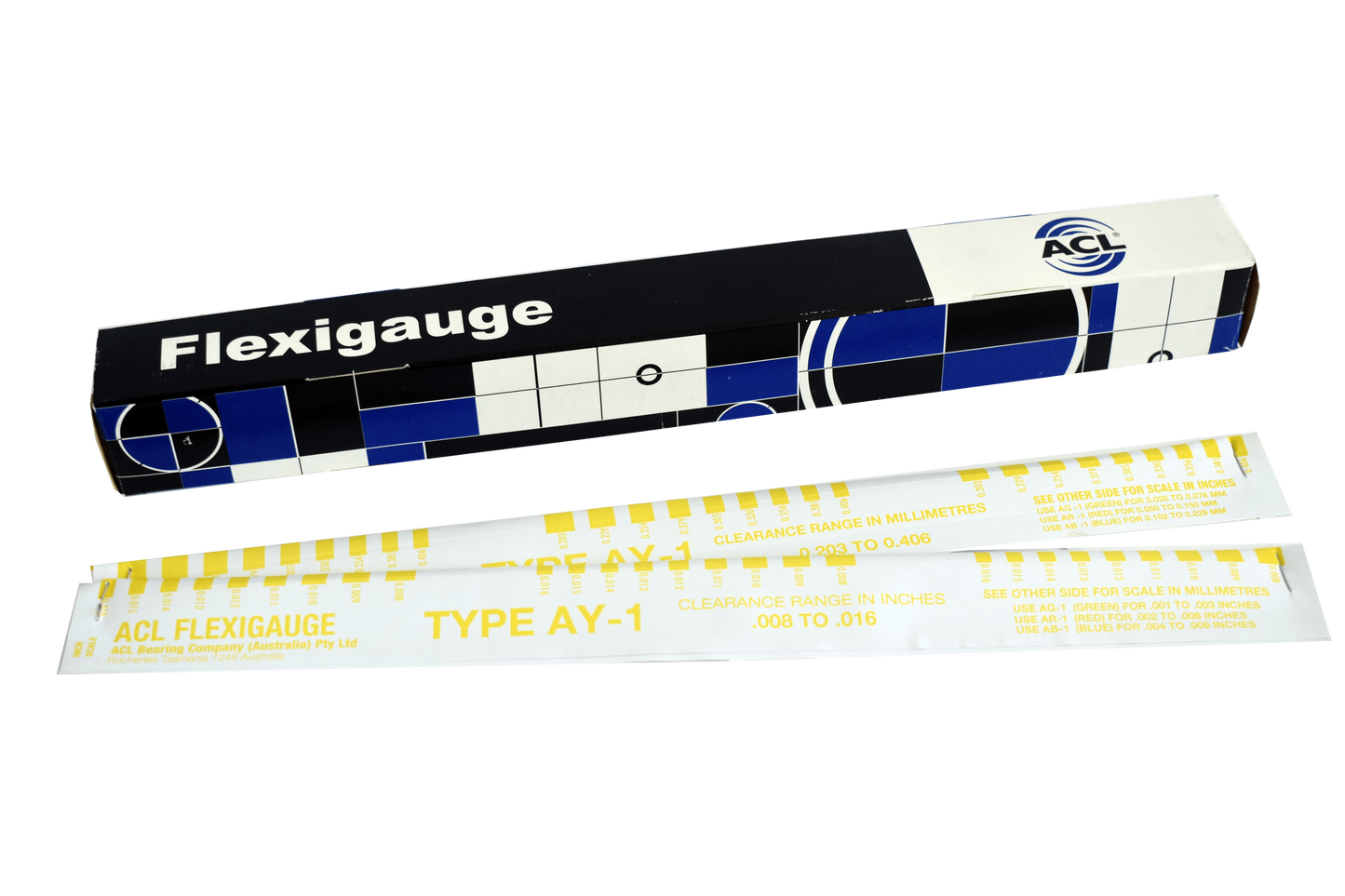 ACL FLEXIGAUGE (Yellow Pack) .203 - .406mm — BP OPREMA I SERVIS d.o.o.