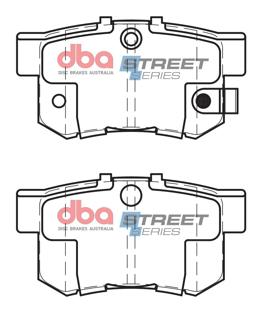 DBA Brake Pads Street Series Ceramic | Rear Axle — BP OPREMA I SERVIS d.o.o.