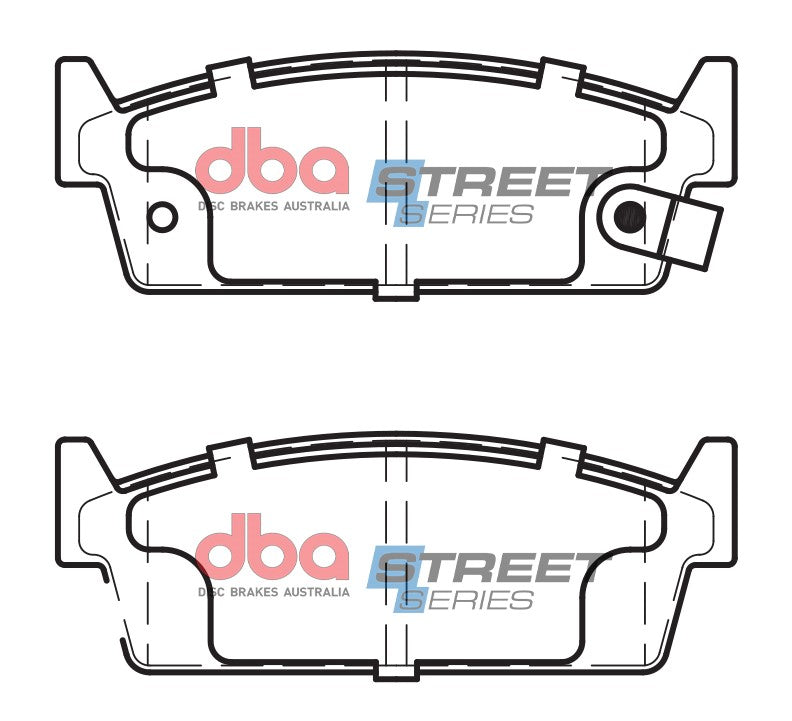 DBA Brake Pads Street Series Ceramic | Rear Axle — BP OPREMA I SERVIS d.o.o.
