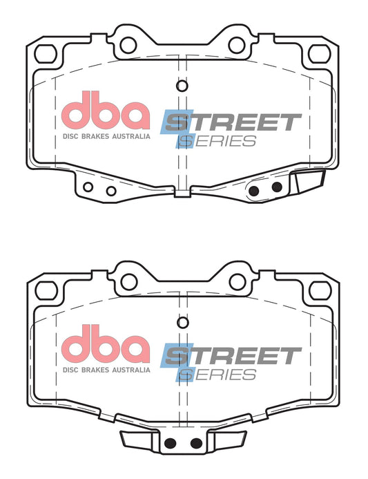 DBA Brake Pads Street Series Ceramic | Front Axle — BP OPREMA I SERVIS d.o.o.
