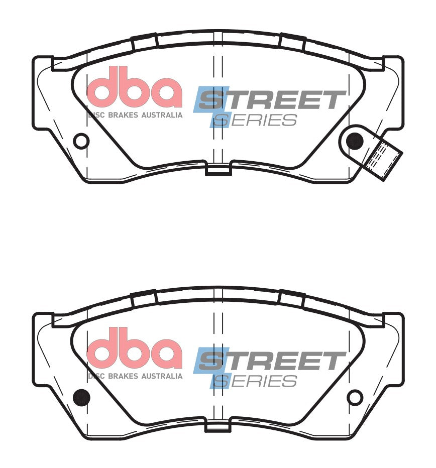 DBA Brake Pads Street Series Ceramic | Front Axle — BP OPREMA I SERVIS d.o.o.