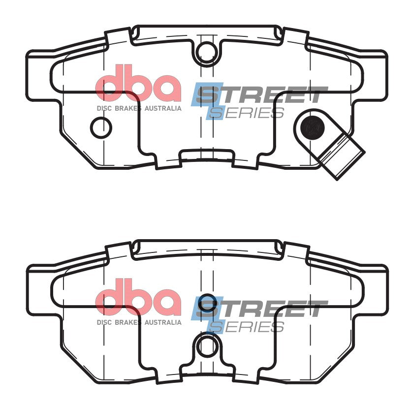 DBA Brake Pads Street Series Ceramic | Rear Axle — BP OPREMA I SERVIS d.o.o.