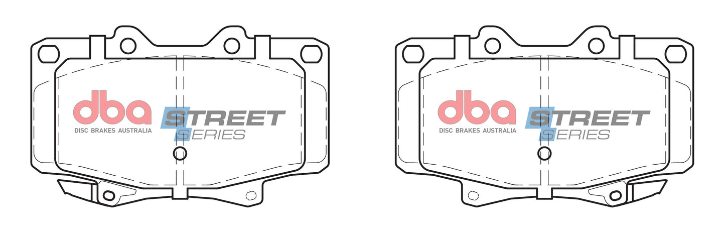 DBA Brake Pads Street Series Semi-metallic | Front Axle — BP OPREMA I SERVIS d.o.o.