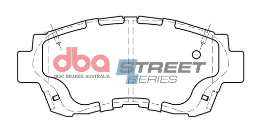 DBA Brake Pads Street Series Ceramic | Front Axle — BP OPREMA I SERVIS d.o.o.