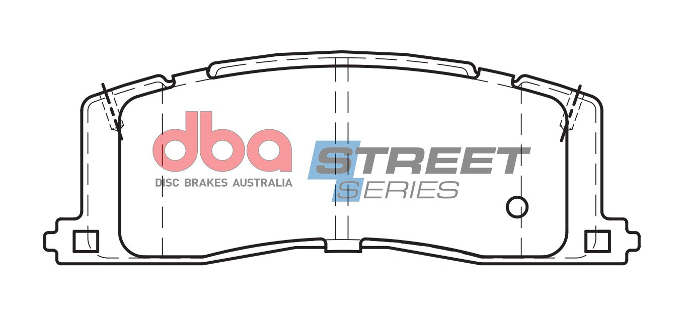 DBA Brake Pads Street Series Ceramic | Rear Axle — BP OPREMA I SERVIS d.o.o.