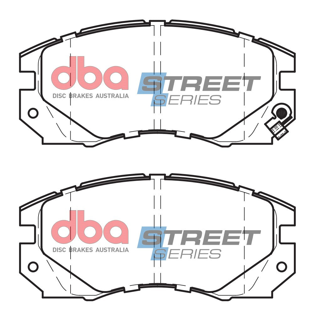 DBA Brake Pads Street Series Ceramic | Front Axle — BP OPREMA I SERVIS d.o.o.