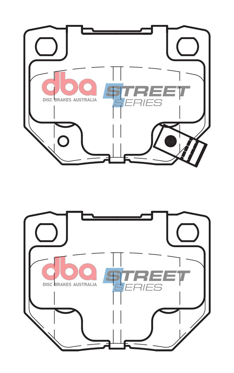 DBA Brake Pads Street Series Ceramic | Rear Axle — BP OPREMA I SERVIS d.o.o.