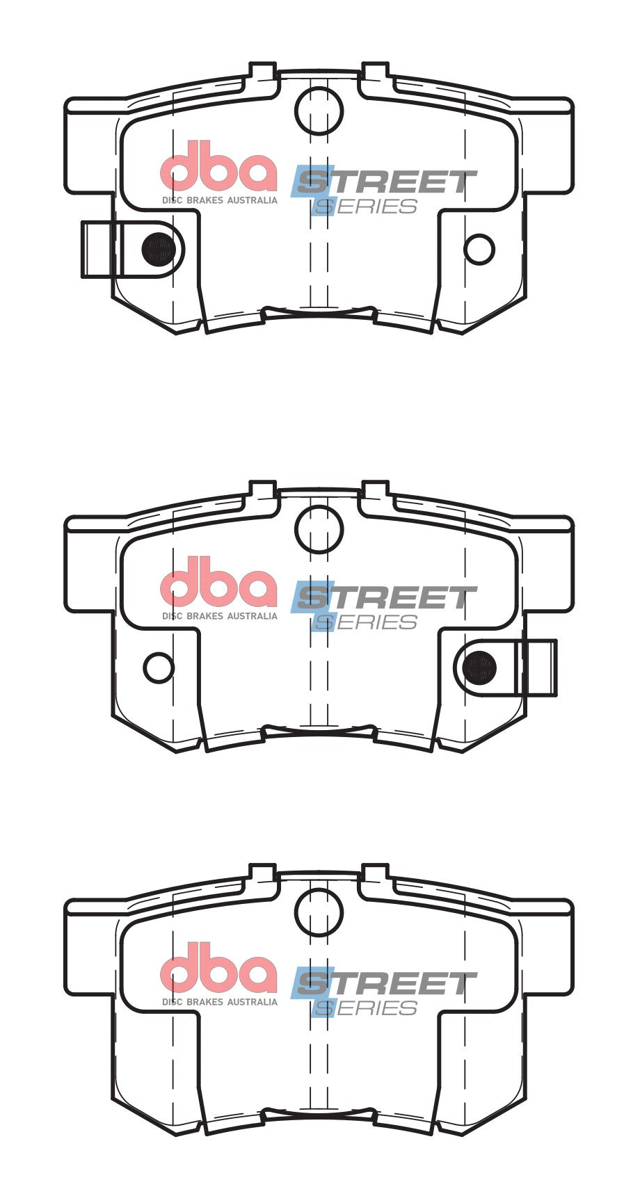 DBA Brake Pads Street Series Ceramic | Rear Axle — BP OPREMA I SERVIS d.o.o.