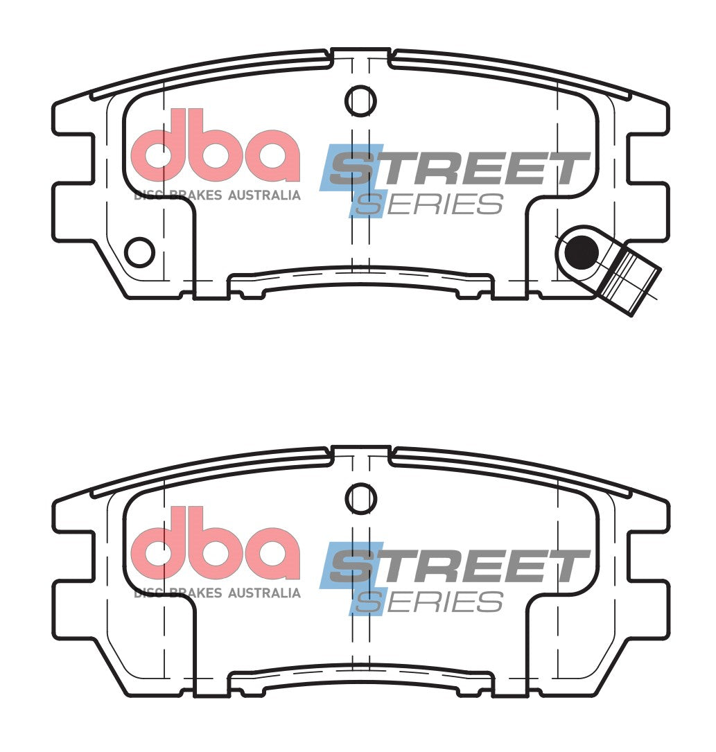 DBA Brake Pads Street Series Ceramic | Rear Axle — BP OPREMA I SERVIS d.o.o.