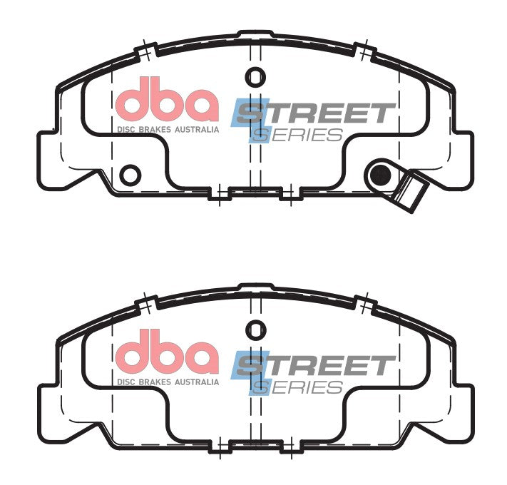 DBA Brake Pads Street Series Ceramic | Front Axle — BP OPREMA I SERVIS d.o.o.