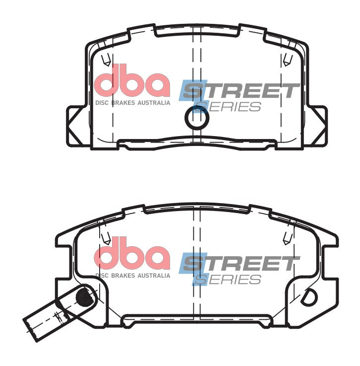 DBA Brake Pads Street Series Ceramic | Rear Axle — BP OPREMA I SERVIS d.o.o.