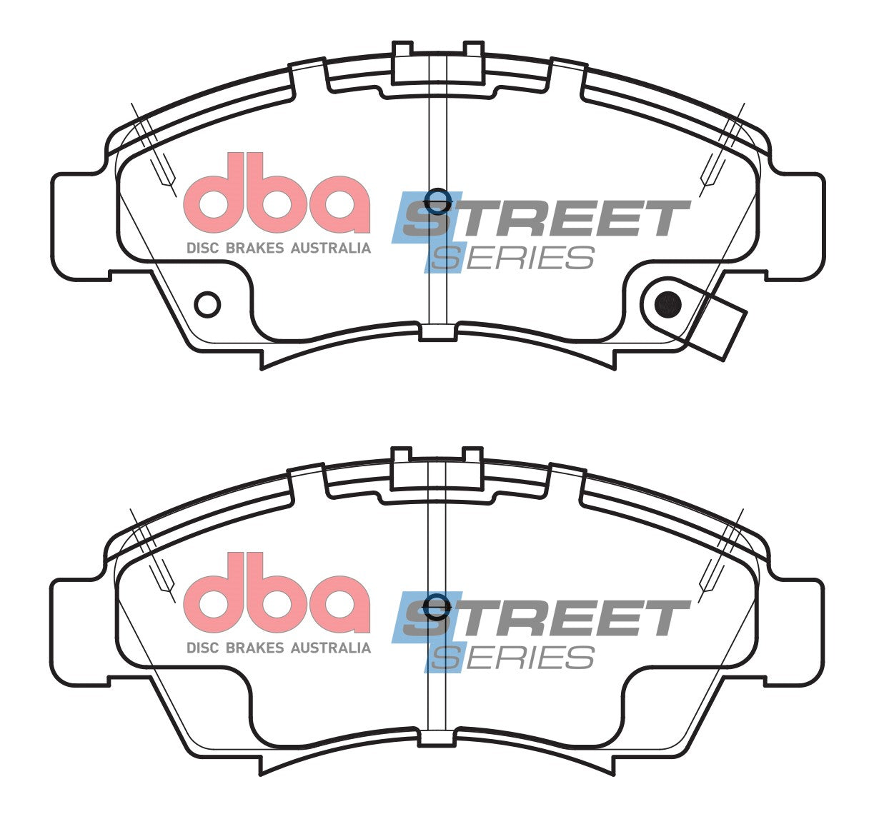DBA Brake Pads Street Series Ceramic | Front Axle — BP OPREMA I SERVIS d.o.o.