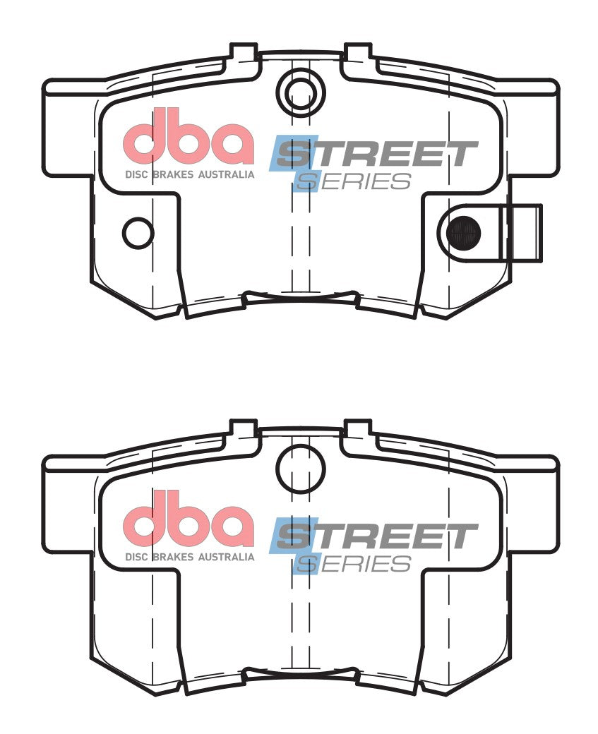 DBA Brake Pads Street Series Ceramic | Rear Axle — BP OPREMA I SERVIS d.o.o.