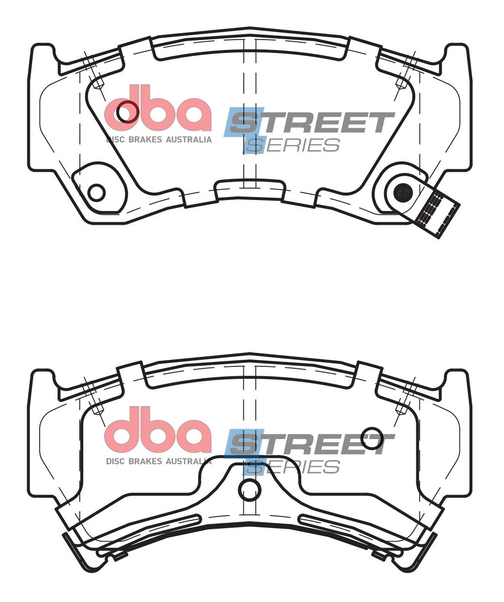 DBA Brake Pads Street Series Ceramic | Front Axle — BP OPREMA I SERVIS d.o.o.