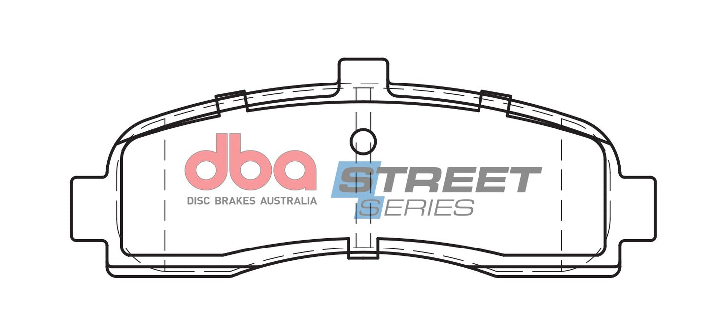 DBA Brake Pads Street Series Ceramic | Front Axle — BP OPREMA I SERVIS d.o.o.