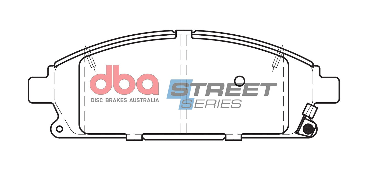 DBA Brake Pads Street Series Ceramic | Front Axle — BP OPREMA I SERVIS d.o.o.