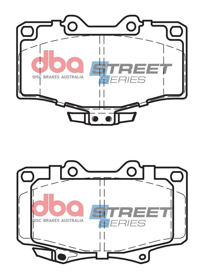 DBA Brake Pads Street Series Ceramic | Front Axle — BP OPREMA I SERVIS d.o.o.