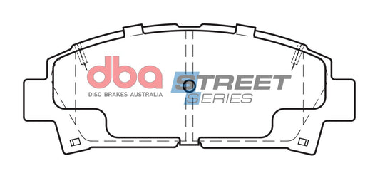 DBA Brake Pads Street Series Ceramic | Front Axle — BP OPREMA I SERVIS d.o.o.