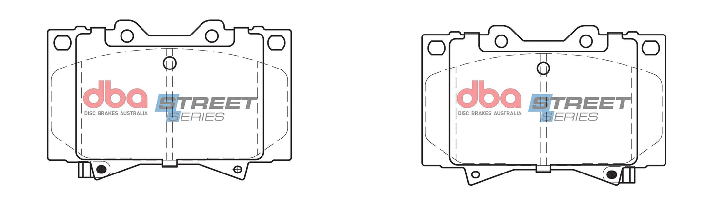 DBA Brake Pads Street Series Semi-metallic | Front Axle — BP OPREMA I SERVIS d.o.o.