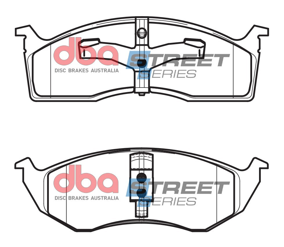 DBA Brake Pads Street Series Semi-metallic | Front Axle — BP OPREMA I SERVIS d.o.o.