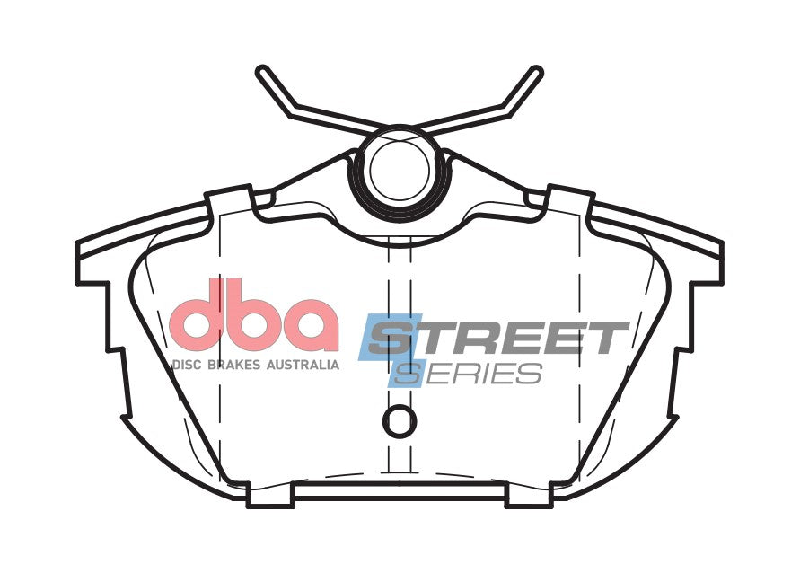 DBA Brake Pads Street Series Ceramic | Rear Axle — BP OPREMA I SERVIS d.o.o.