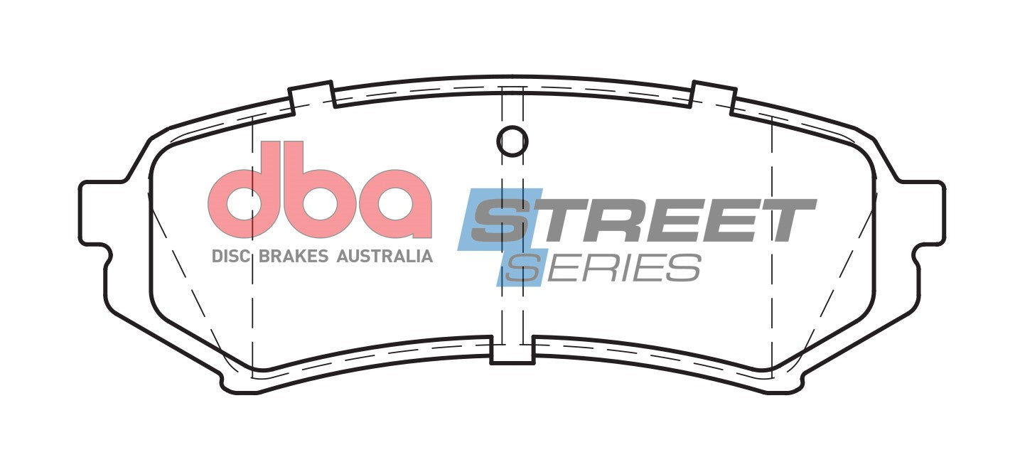 DBA Brake Pads Street Series Ceramic | Rear Axle — BP OPREMA I SERVIS d.o.o.