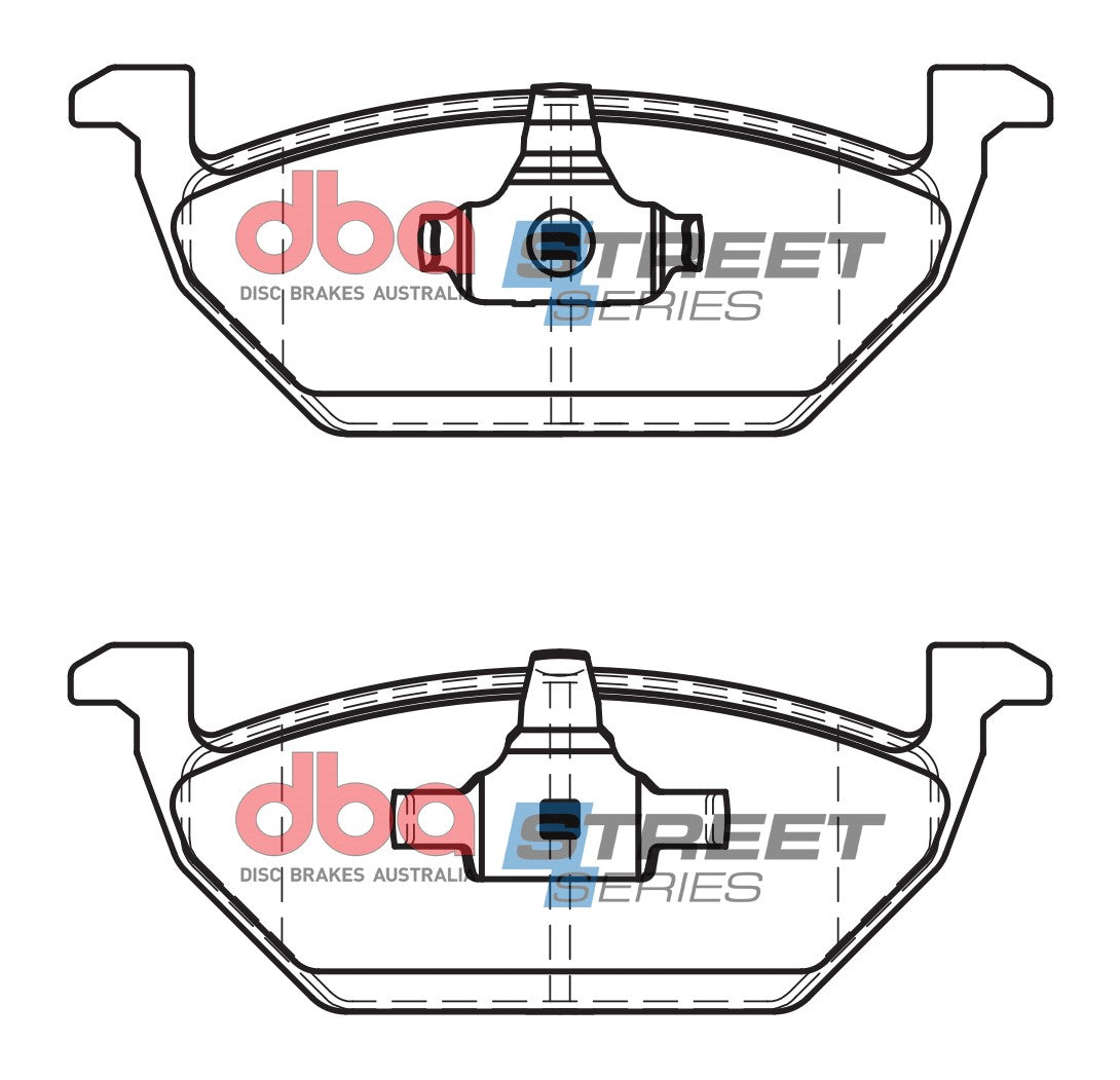 DBA Brake Pads Street Series Ceramic | Front Axle — BP OPREMA I SERVIS d.o.o.