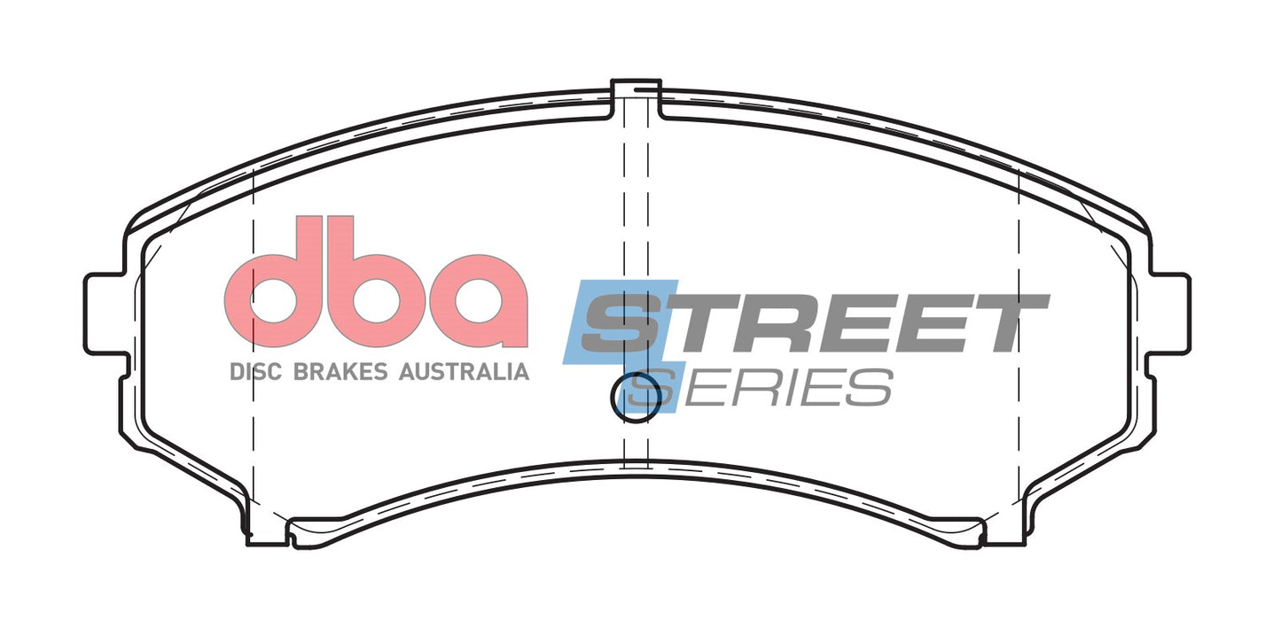 DBA Brake Pads Street Series Ceramic | Front Axle — BP OPREMA I SERVIS d.o.o.