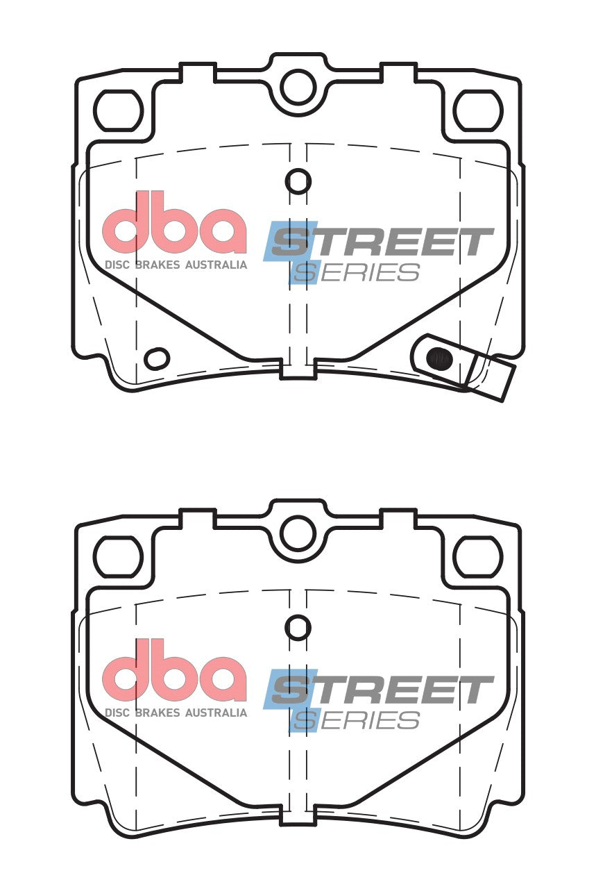 DBA Brake Pads Street Series Ceramic | Rear Axle — BP OPREMA I SERVIS d.o.o.