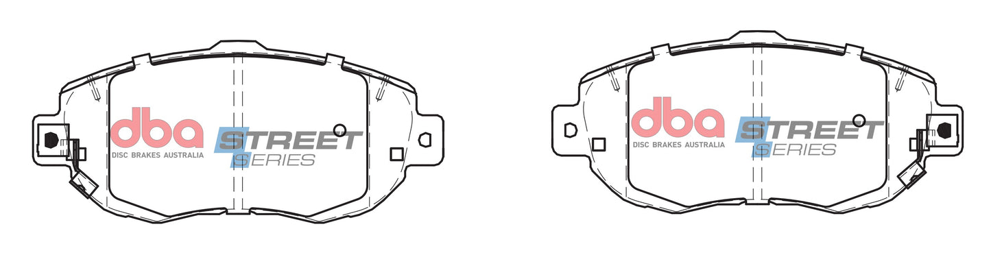 DBA Brake Pads Street Series Ceramic | Front Axle — BP OPREMA I SERVIS d.o.o.