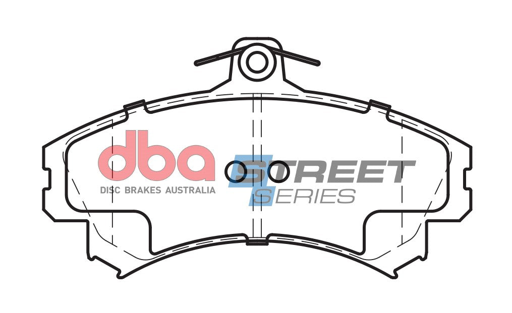 DBA Brake Pads Street Series Ceramic | Front Axle — BP OPREMA I SERVIS d.o.o.