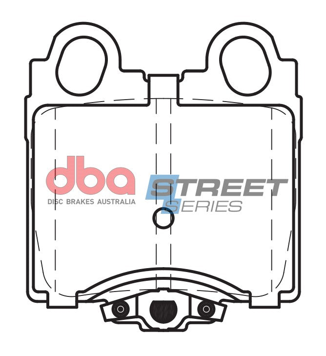DBA Brake Pads Street Series Ceramic | Rear Axle — BP OPREMA I SERVIS d.o.o.