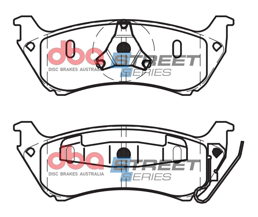 DBA Brake Pads Street Series Ceramic | Front Axle — BP OPREMA I SERVIS d.o.o.