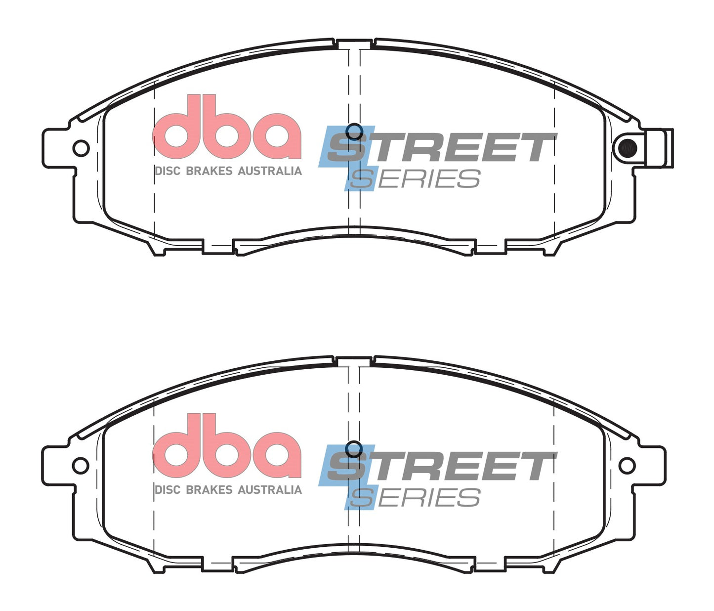 DBA Brake Pads Street Series Ceramic | Front Axle — BP OPREMA I SERVIS d.o.o.